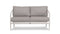 Harmonia Living - Olio Loveseat - Urban Stone/Carrera | OLIO-US-CAR-LS