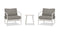 Harmonia Living - Olio 3 Piece Club Chair Set - Urban Stone/Carrera | OLIO-US-CAR-SET104