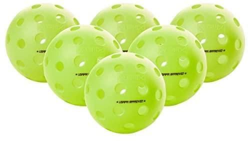 Onix Pickleball Fuse G2 Outdoor Neon 6-Pack