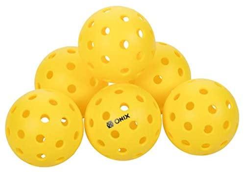 Onix Pickleball Onix Pure 2 Outdoor Yellow 6-Pack
