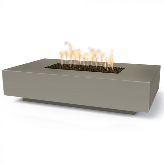 The Outdoor Plus - Cabo 90" Linear Concrete Fire Pit - OPT-CBLN90
