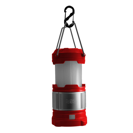 OSAGE RIVER Camping & Outdoor : Lights Osage River LED Lantern with USB Power Bank - Red