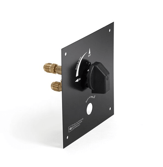 Outdoor Greatroom Fire Pit Table Accessories 6.5" X 6.5" Do-It-Yourself Control Panel with Gas Valve (CT-CONTROL PANEL)