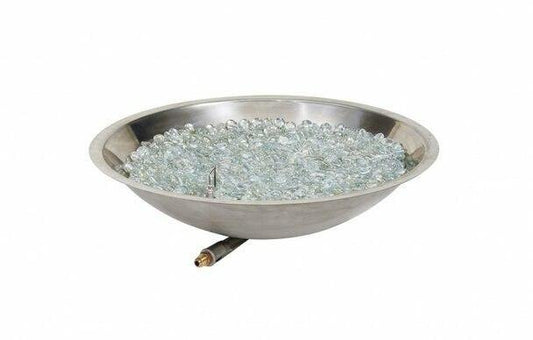 Outdoor Greatroom Fire Pits 20" Round Stainless Steel Gas Burner (CFP20)