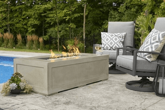Outdoor Greatroom Fire Pits Linear Cove Fire Pit Table (CV-1242)