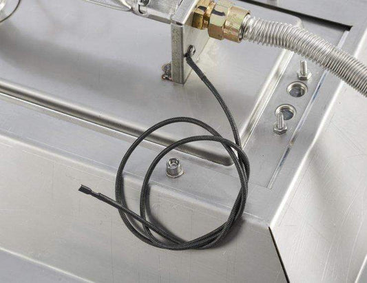 Outdoor Greatroom - 12" X 108" Linear Stainless Steel Crystal Fire Plus Gas Burner - CFP12108