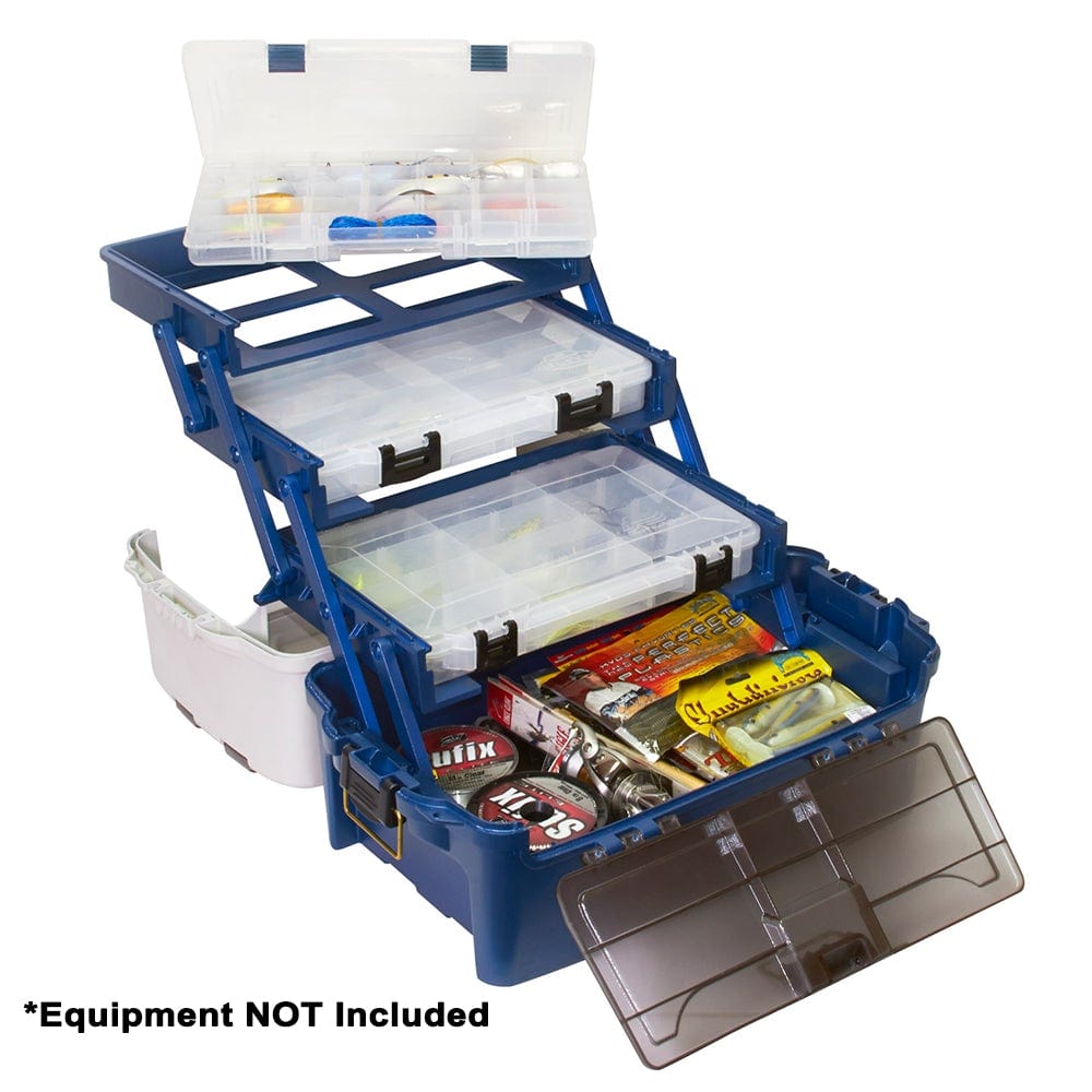 Plano Three-Tray Fixed Compartment Tackle Box