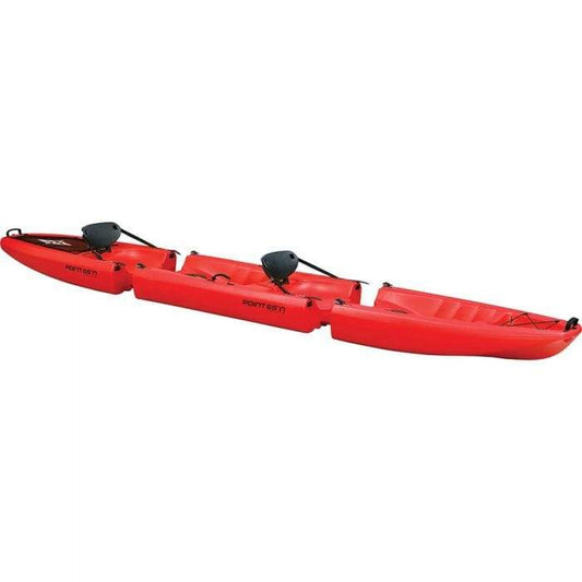 POINT 65 SWEDEN Modular Kayaks POINT 65 SWEDEN - Point 65 Sweden Falcon Tandem Red With 2 Paddles - ( 318031 )