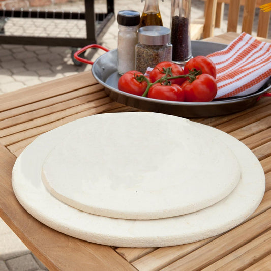 Primo Grills Primo Grills Accessories Primo Grills Baking Stone, Natural Finish Ceramic (13-in.) for XL 400, LG 300, JR 200, Kamado