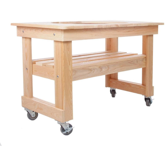 Primo Grills Primo Grills Accessories Primo Grills Cypress Table, Compact, for Oval XL 400 (incl PG00400)