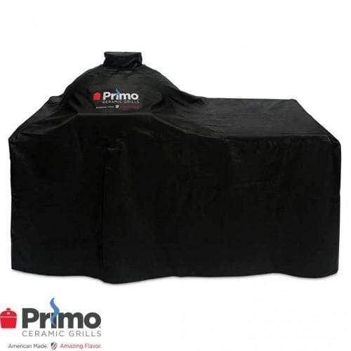 Primo Grills Primo Grills Accessories Primo Grills Grill Cover for Oval LG 300 or Oval JR 200 with Countertop Table