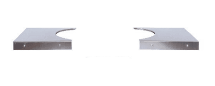 Primo Grills Primo Grills Accessories Primo Grills Stainless Steel Side Shelves for Oval JR 200 (req PG00318 Cart)