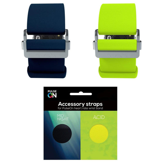 PulseOn Sports : Fitness PulseOn Accessory Straps Size Small Acid/Midnight