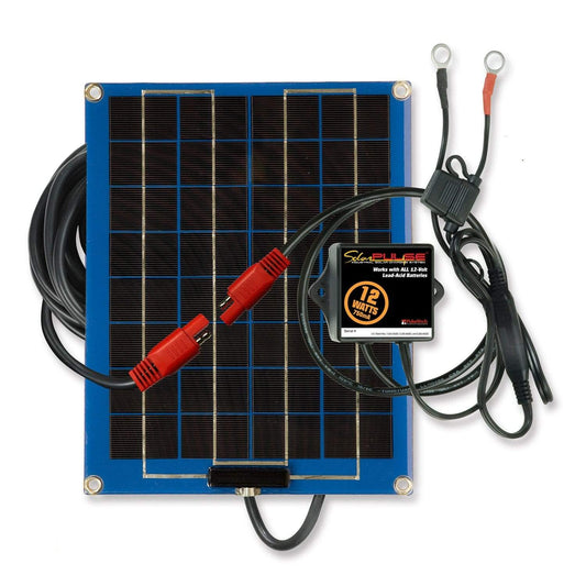 PulseTech Marine/Water Sports : Batteries & Chargers PulseTech SolarPulse SP-12 Solar Battery Charger Maintainer