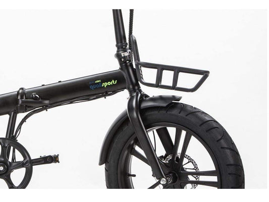 Qualisports E-Bikes Accessories Qualisports FRONT RACK-BELUGA