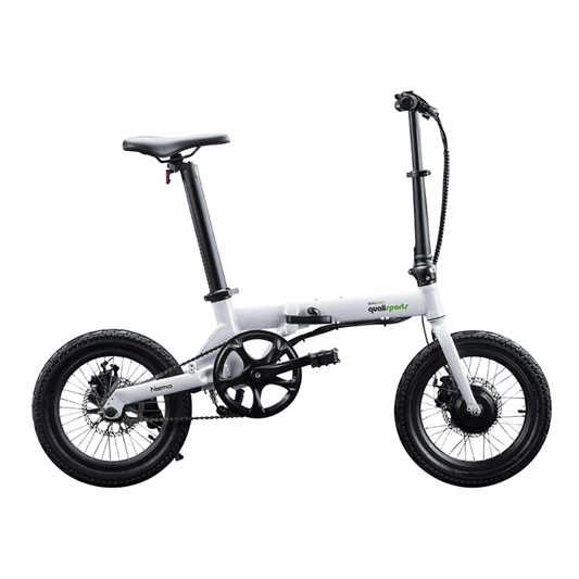 Qualisports E-Bikes White Qualisports NEMO E-Bikes