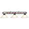 RAM Game Room Billiard Lighting RAM Game Room - 55" MB/WHITE BILLIARD BALL FIXTURE