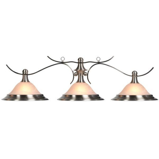 RAM Game Room Billiard Lighting RAM Game Room - 56" LIBERTY 3 LT FIXTURE ST
