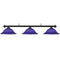 RAM Game Room Billiard Lighting RAM Game Room - 60" MARSEILLES LAMP BLUE