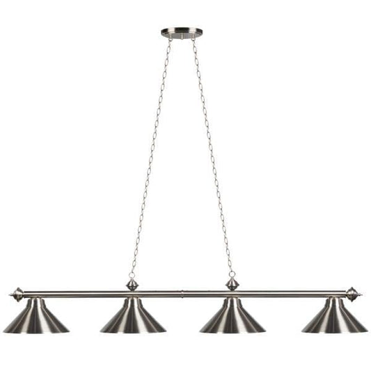 RAM Game Room Billiard Lighting RAM Game Room - 78" 4 LT BILLIARD LIGHT-STAINLESS