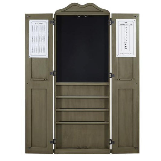 RAM Game Room Cue Holders RAM Game Room - DARTBOARD CABINET CUE HOLDER - SLATE