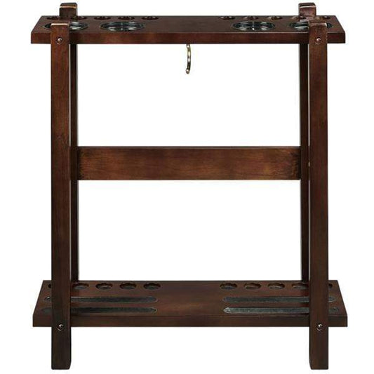 RAM Game Room Cue Racks RAM Game Room - STRAIGHT FLOOR CUE RACK-CAPPUCCINO