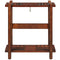 RAM Game Room Cue Racks RAM Game Room - STRAIGHT FLOOR CUE RACK-CHESTNUT