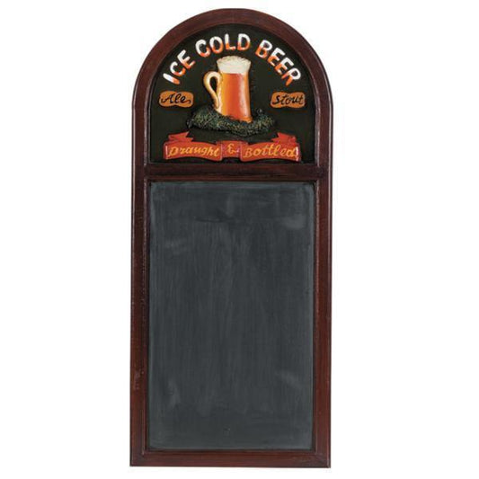 RAM Game Room Indoor Décor RAM Game Room - 36" ICE COLD BEER CHALKBOARD
