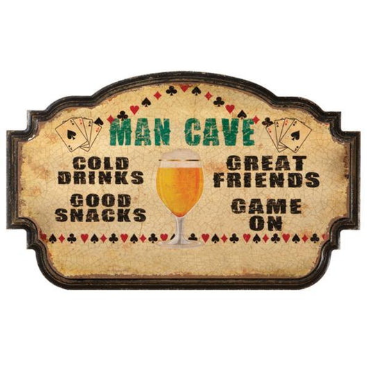 RAM Game Room Indoor Décor RAM Game Room - MAN CAVE-COLD DRINKS, GOOD SNACKS