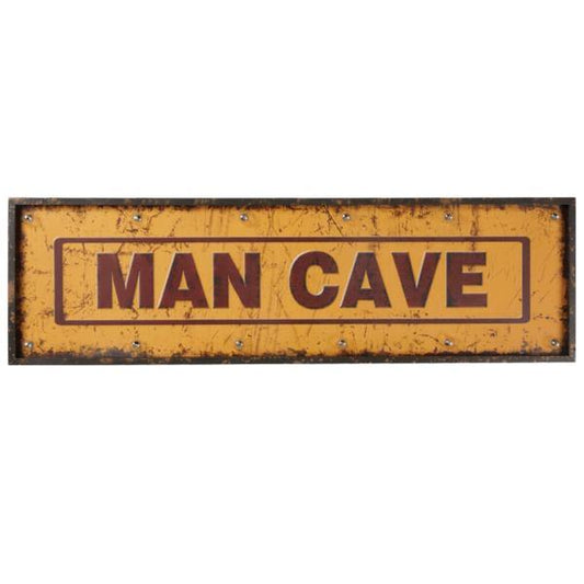 RAM Game Room Indoor Décor RAM Game Room - METAL SIGN-48" MAN CAVE W/ LIGHTS