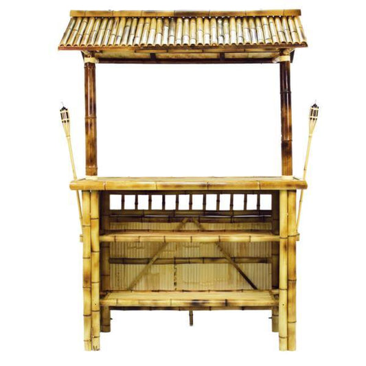 RAM Game Room RAM Furniture > Bamboo Furniture RAM Game Room - 60" BAMBOO TIKI BAR
