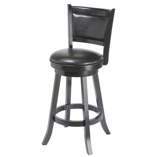 RAM Game Room RAM Furniture > Barstools RAM Game Room - BACKED BARSTOOL - BLACK