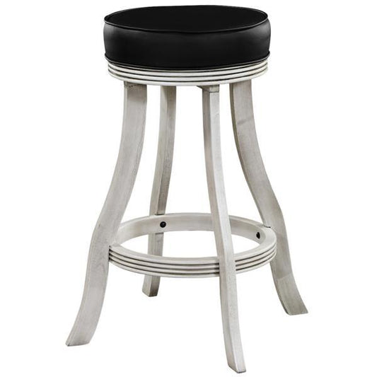 RAM Game Room RAM Furniture > Barstools RAM Game Room - BACKLESS BARSTOOL - ANTIQUE WHITE