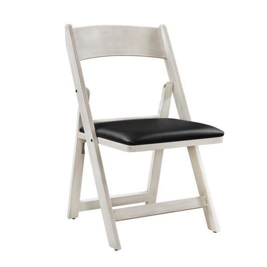RAM Game Room RAM Furniture > Game Chairs RAM Game Room - FOLDING GAME CHAIR - ANTIQUE WHITE