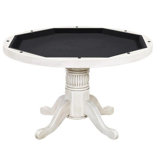 RAM Game Room RAM Furniture > Poker & Game Tables RAM Game Room - 48" GAME TABLE - ANTIQUE WHITE