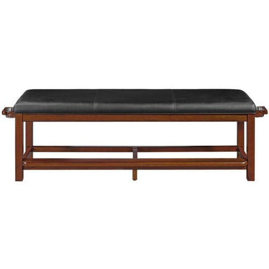 RAM Game Room RAM Furniture RAM Game Room - SPECTATOR STORAGE BENCH-CHESTNUT
