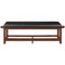 RAM Game Room RAM Furniture RAM Game Room - SPECTATOR STORAGE BENCH-CHESTNUT