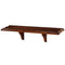 RAM Game Room RAM Furniture RAM Game Room - WALL SHELF-CHESTNUT