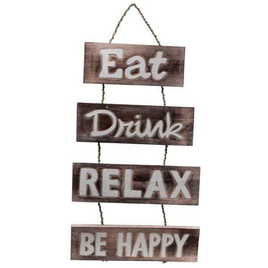 RAM Outdoor Décor Outdoor Décor RAM Game Room - EAT, DRINK, RELAX, BE HAPPY