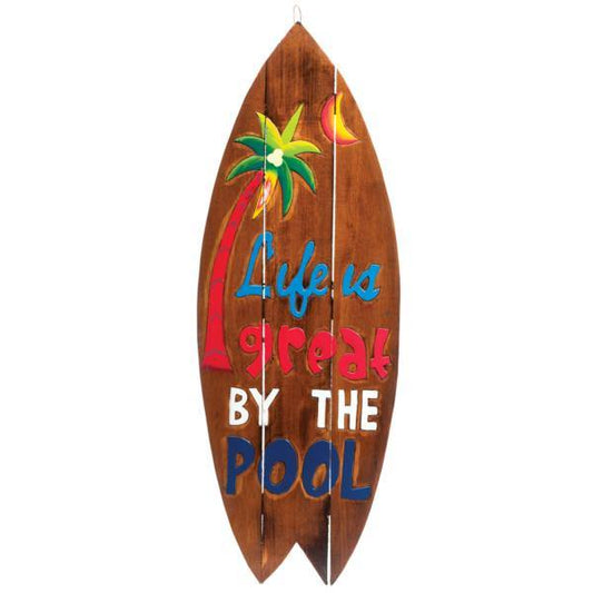 RAM Outdoor Décor Outdoor Décor RAM Game Room - LIFE IS GREAT BY THE POOL