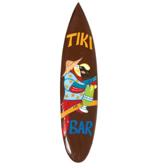 RAM Outdoor Décor Outdoor Décor RAM Game Room - PARROT TIKI BAR SURFBOARD