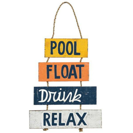 RAM Outdoor Décor Outdoor Décor RAM Game Room - POOL, FLOAT, DRINK, RELAX