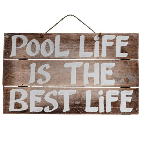 RAM Outdoor Décor Outdoor Décor RAM Game Room - POOL LIFE IS THE BEST LIFE