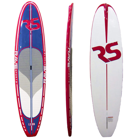 RAVE Paddle Board Cruiser LS106 SUP 10'6" Red-Blue