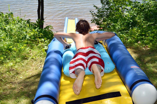 RAVE Slides Turbo Chute Water Slide Lake Package