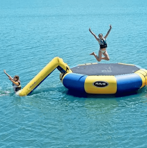 RAVE Water Bouncers - Reinforced Bongo 13 + Aqua Slide
