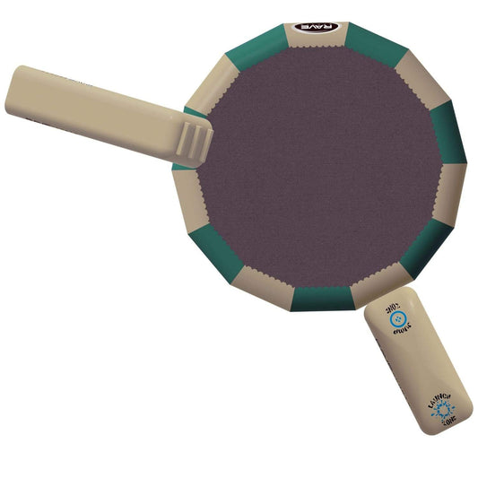 RAVE Water Bouncers - Reinforced Bongo 20 w/Slide and Launch Northwoods