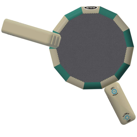 RAVE Water Bouncers - Reinforced Bongo 20 w/Slide and Launch Northwoods