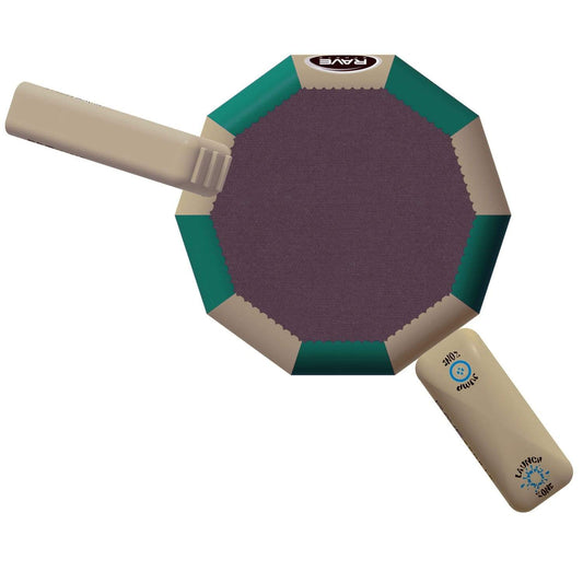 RAVE Water Bouncers - Reinforced Water Trampoline Bongo 15 w/Slide and Launch Northwoods