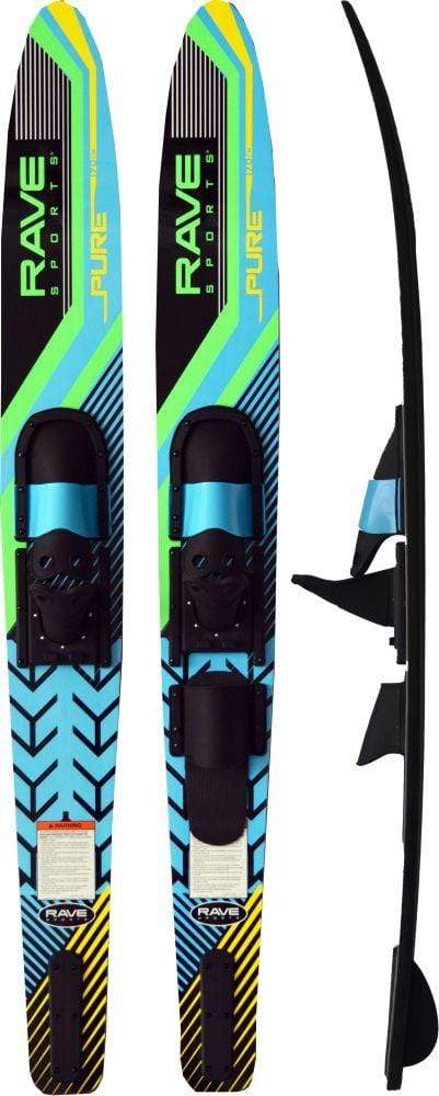 RAVE Water Skis and Kneeboards Adult Pure Combo Water Skis